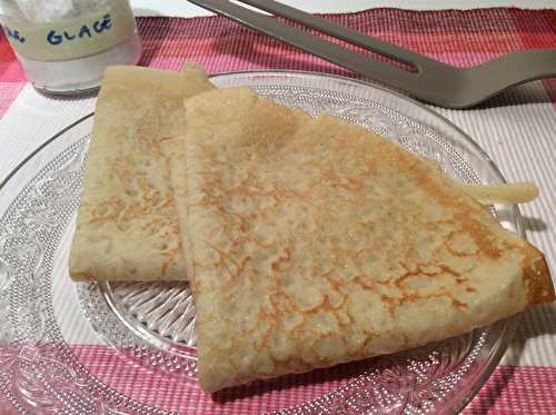 CRÊPES SUCRÉES… SANS SUCRE!