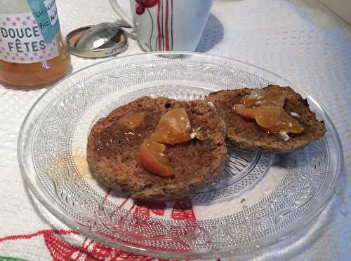 English muffins sans gluten, version végane