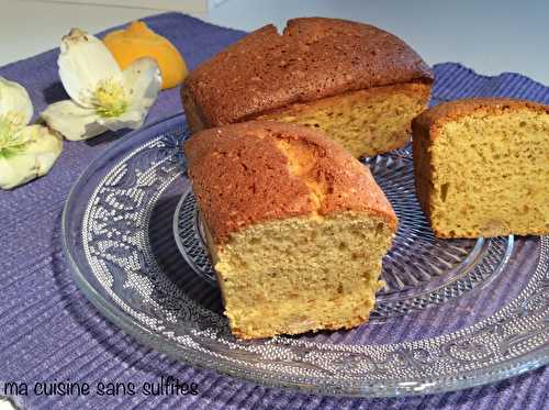 Gâteau au citron (bergamote) sans gluten à la farine de souchet