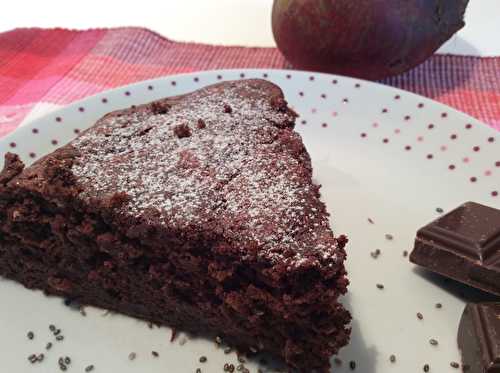 Gâteau fondant au chocolat, sans gluten et sans sulfites