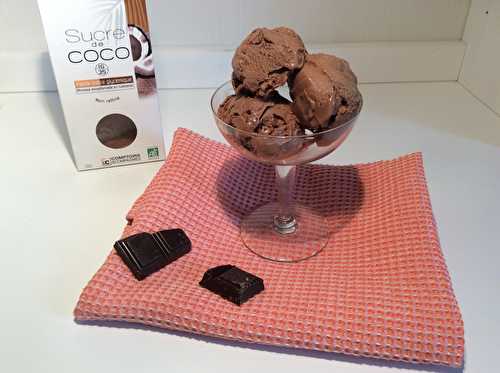 Glace au chocolat (sans sulfites)