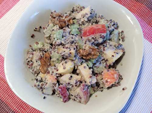 Salade de quinoa « Waldorf »