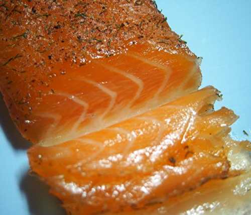 Saumon Gravlax (recette de Carole)