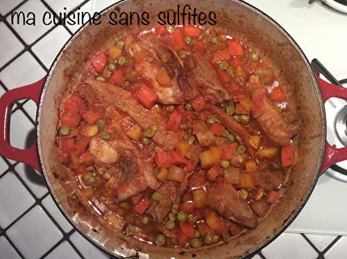 Tendrons de veau, carottes et petits pois, un plat d’hiver qui réchauffe!