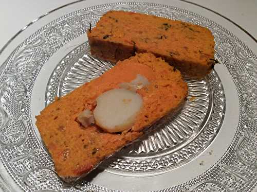 Terrine de carottes à l’aneth (et noix de Saint Jacques pour une entrée festive)
