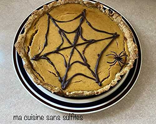 Tarte butternut pour Halloween et Thanksgiving