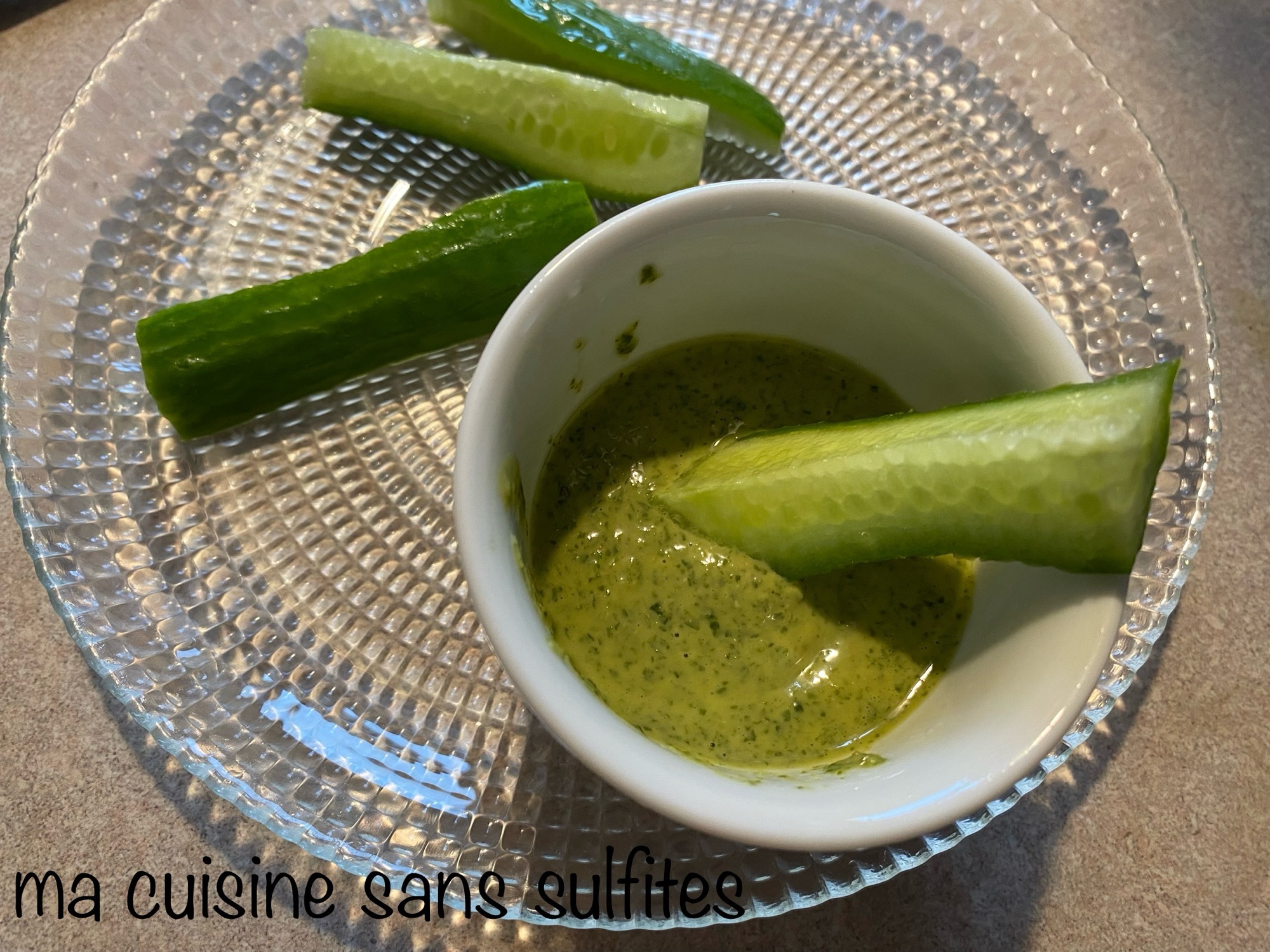 Sauce à la menthe maison, emplois divers