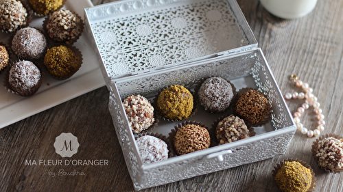 Boules de dattes et amandes sans cuisson