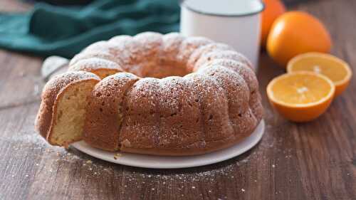 Chiffon cake à l’orange