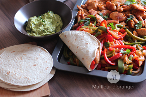 Fajitas pour repas léger et rapide !