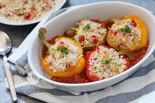 Farcis au riz basmati ( recette végétarienne)