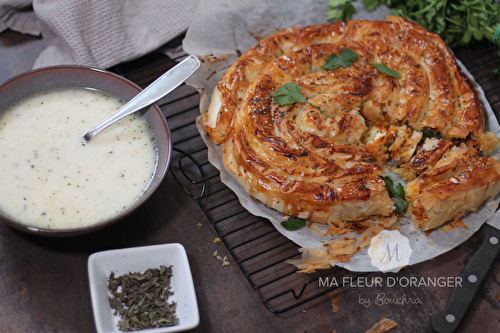 Feuilleté à la viande hachée et légumes