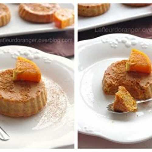 Gâteau aux carottes, orange et cannelle