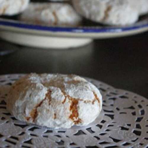 Ghriyba aux amandes : gâteaux aux amandes