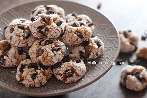 Ghriyba-cookies aux amandes, noix de coco & chocolat !