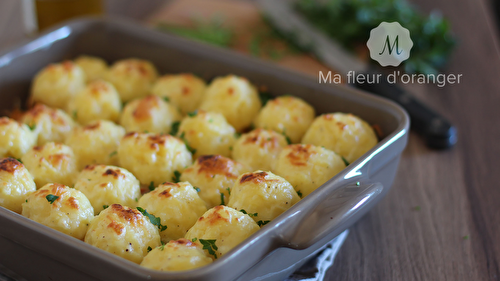 Gratin aux boulettes de pommes de terre