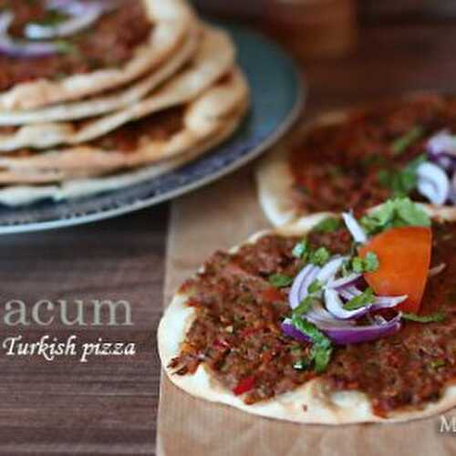 Lahmacum : Pizza turque