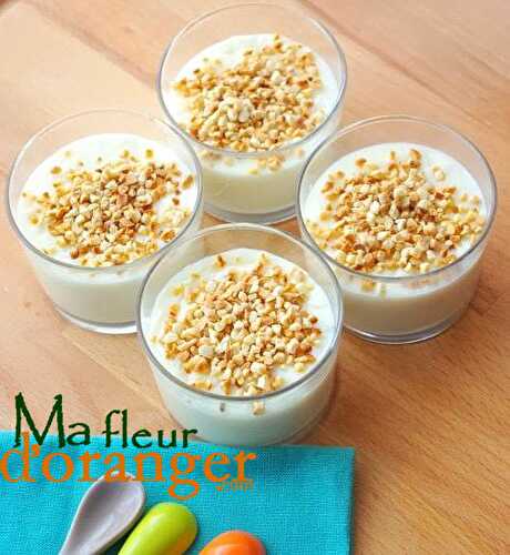 Mhellabya : Crème au lait orientale