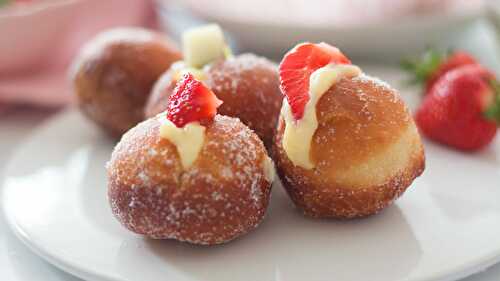 Mini beignets aux fruits