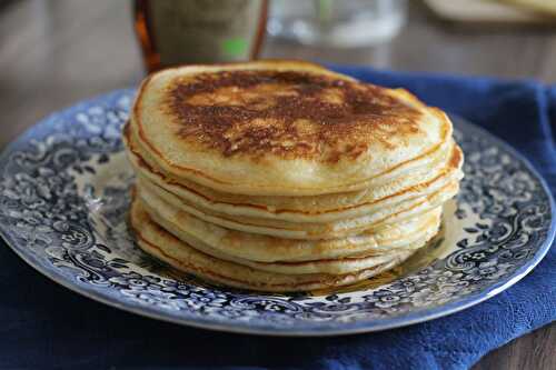 Pancake au lait fermenté (lben)