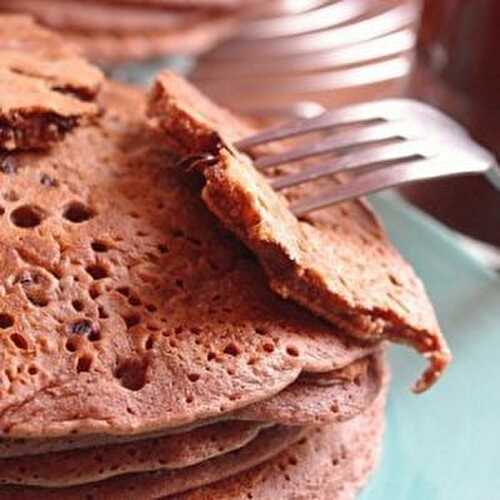 Pancakes au chocolat