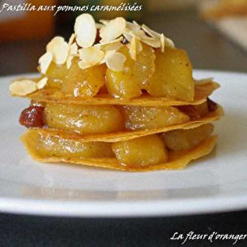 Pastilla aux pommes caramélisées