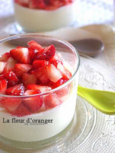 Recette de panna cotta à l’agar agar