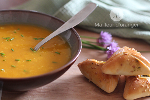 Soupe & Fatayer poisson / épinards