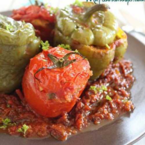 Tajine de légumes farcis