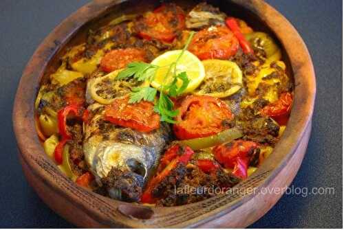 Tajine de poisson au four à la marocaine