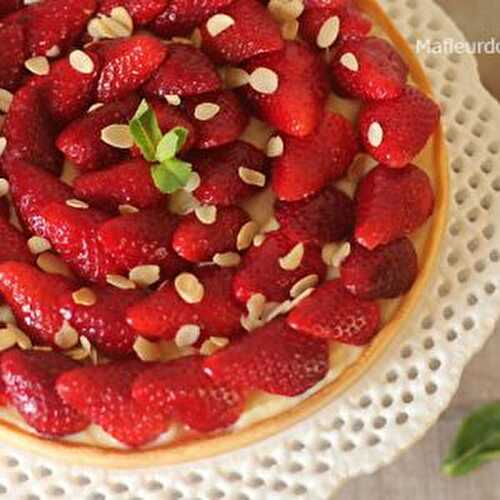 Tarte aux fraises classique