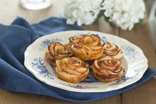 Tartelette roses aux pommes