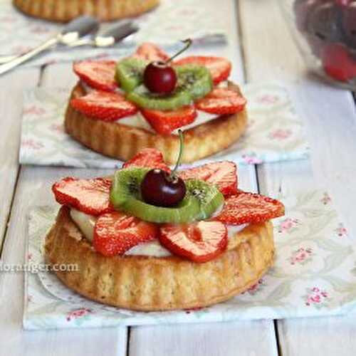 Tartes renversées aux fruits