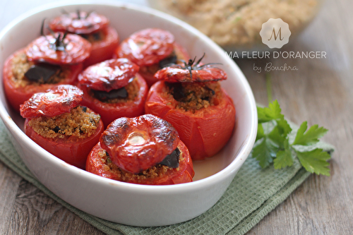 Tomates surprise au quinoa