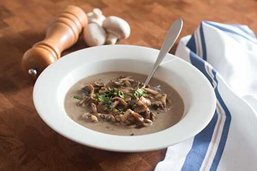 Velouté aux champignons