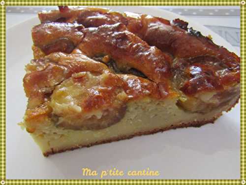 Clafoutis aux figues et pignons