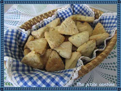 Crackers aux graines d'anis