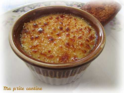 Crème catalane à l'orange - Ma p'tite cantine