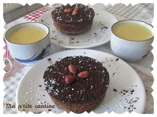 Gâteaux aux noisettes et chocolat - Ma p'tite cantine