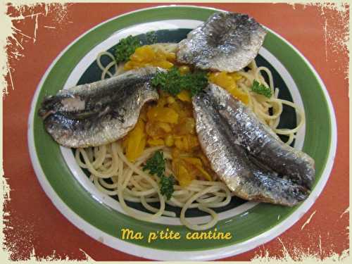 Pasta con le sarde ou pâtes aux sardines à la Sicilienne - Ma p'tite cantine