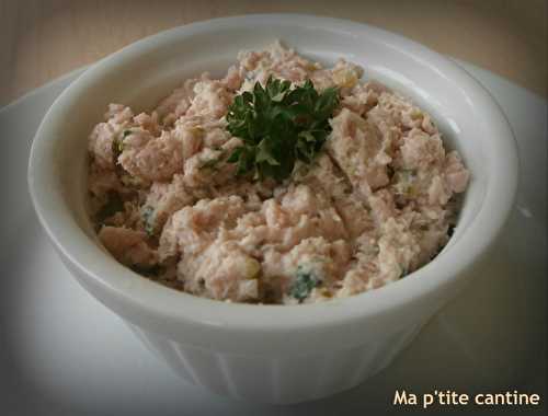 Rillettes de jambon au fromage frais