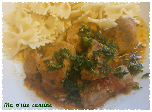 Sauté de veau gremolata