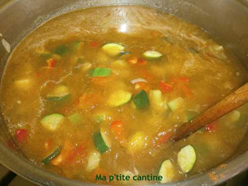 Soupe de légumes à la Marocaine