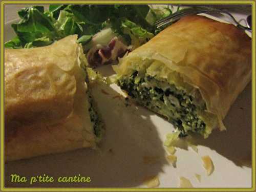 Spanakopita (ou feuilleté aux épinards et feta)