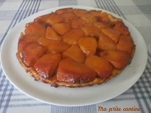 Tarte tatin aux coings