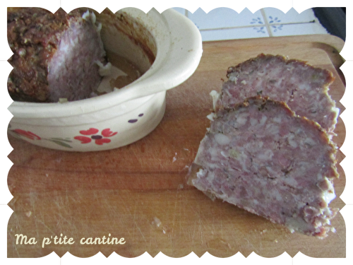 Terrine de campagne au jambon de Vendée et vin de Mareuil