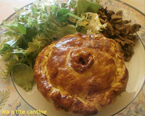 Tourte au canard et aux pommes