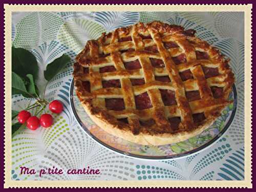 Tarte aux cerises à l'ancienne