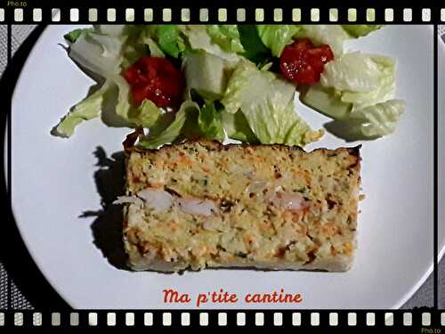 Terrine de poisson aux crevettes