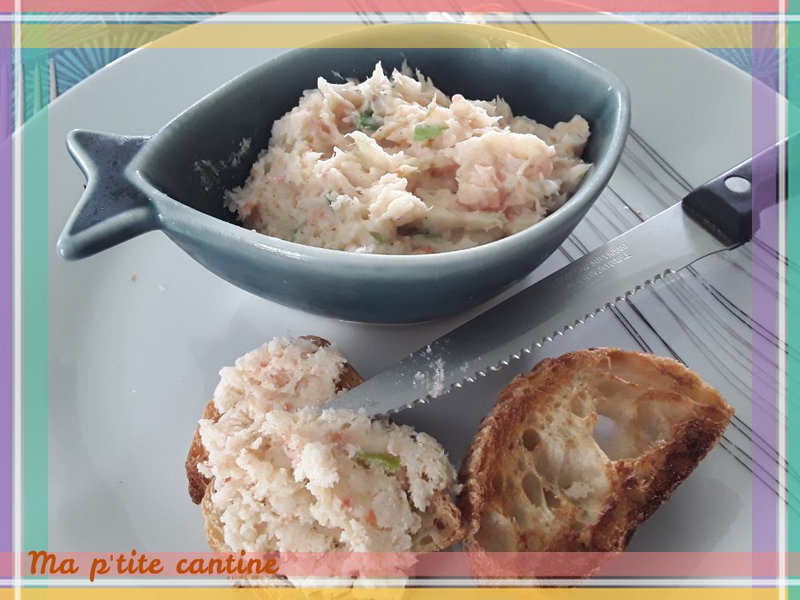 Rillettes de crevettes roses